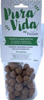 FARRADO Superfood - Leckere Snackbällchen 100% natürlich Lammtrüffel