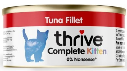THRIVE KITTEN - Thunfisch 75g Cat Complete 