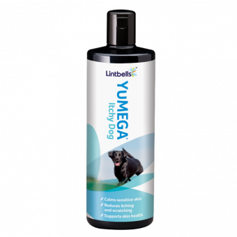 Lintbells YuDerm Itching Dog / YUMEGA Itchy Dog - bei juckender, empfindlicher Haut 500 ml